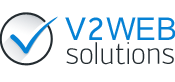 V2 Web Solutions Logo